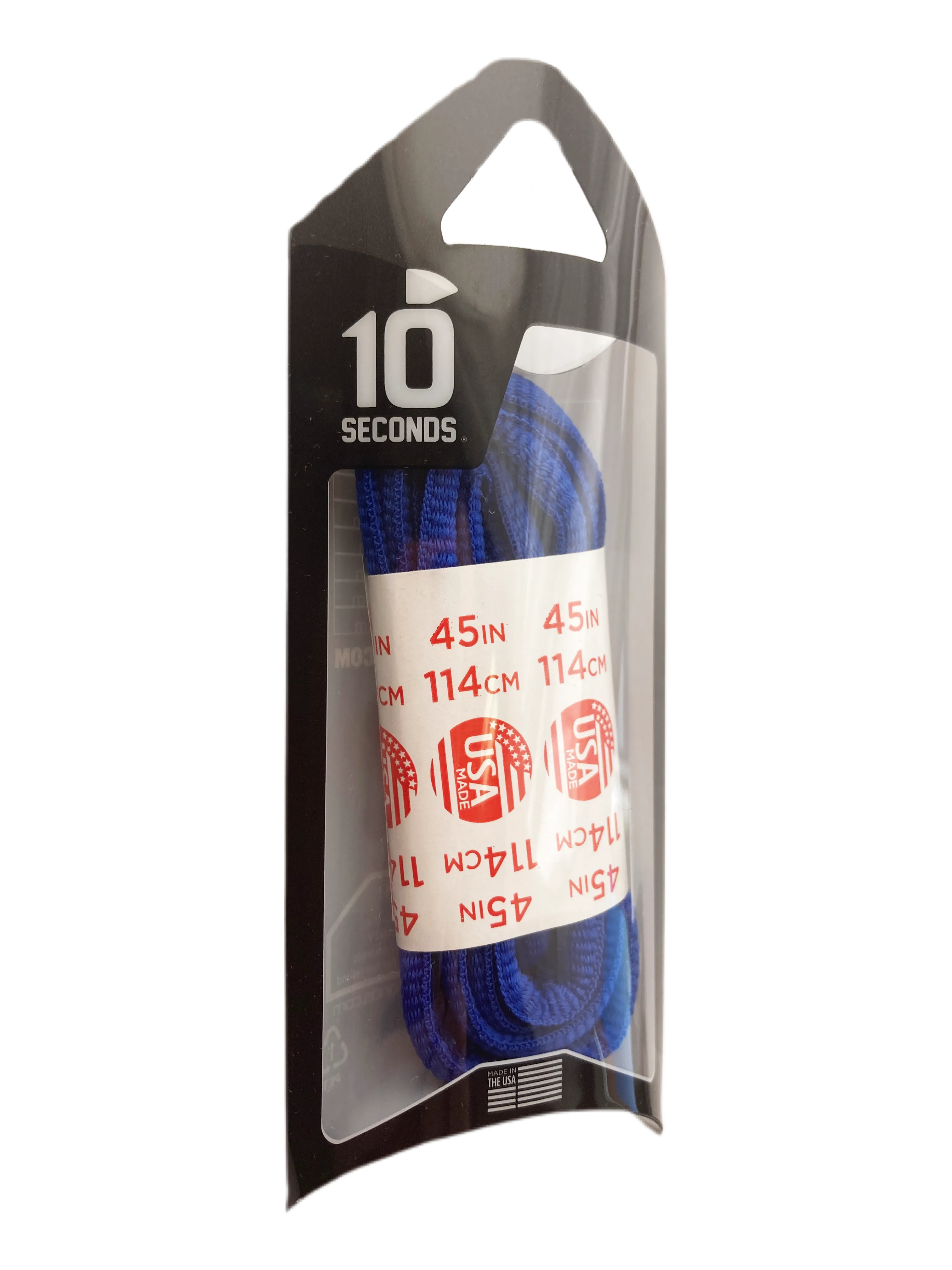 10 Seconds ® Athletic Oval Laces | Royal Blue