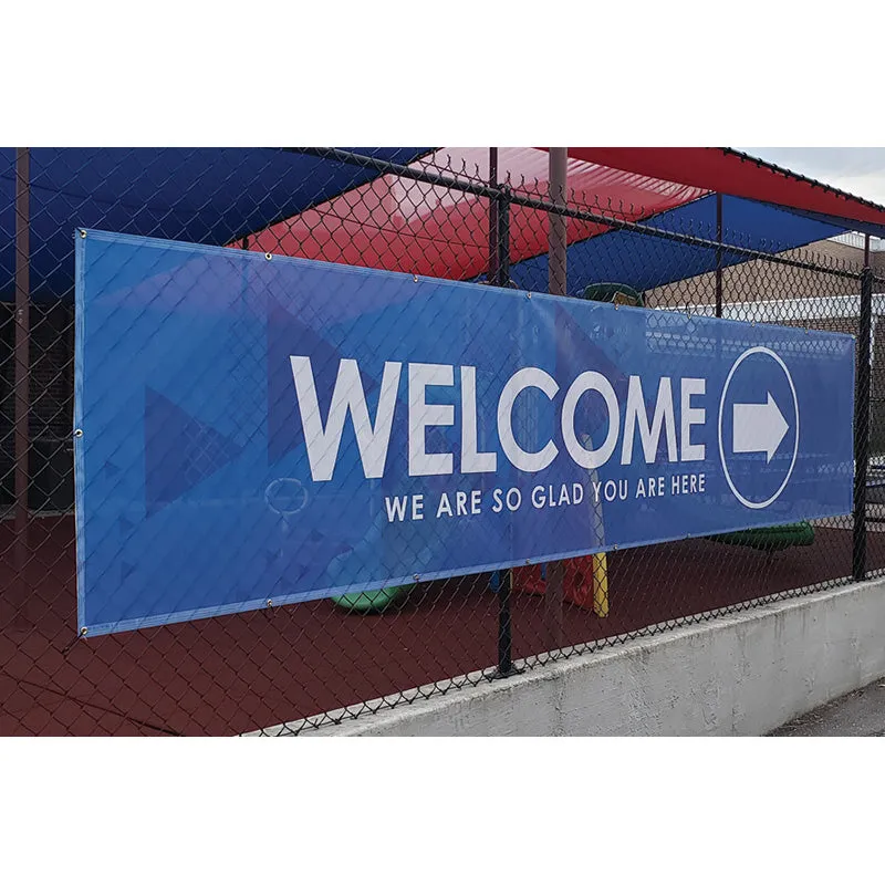 8oz Mesh Banner