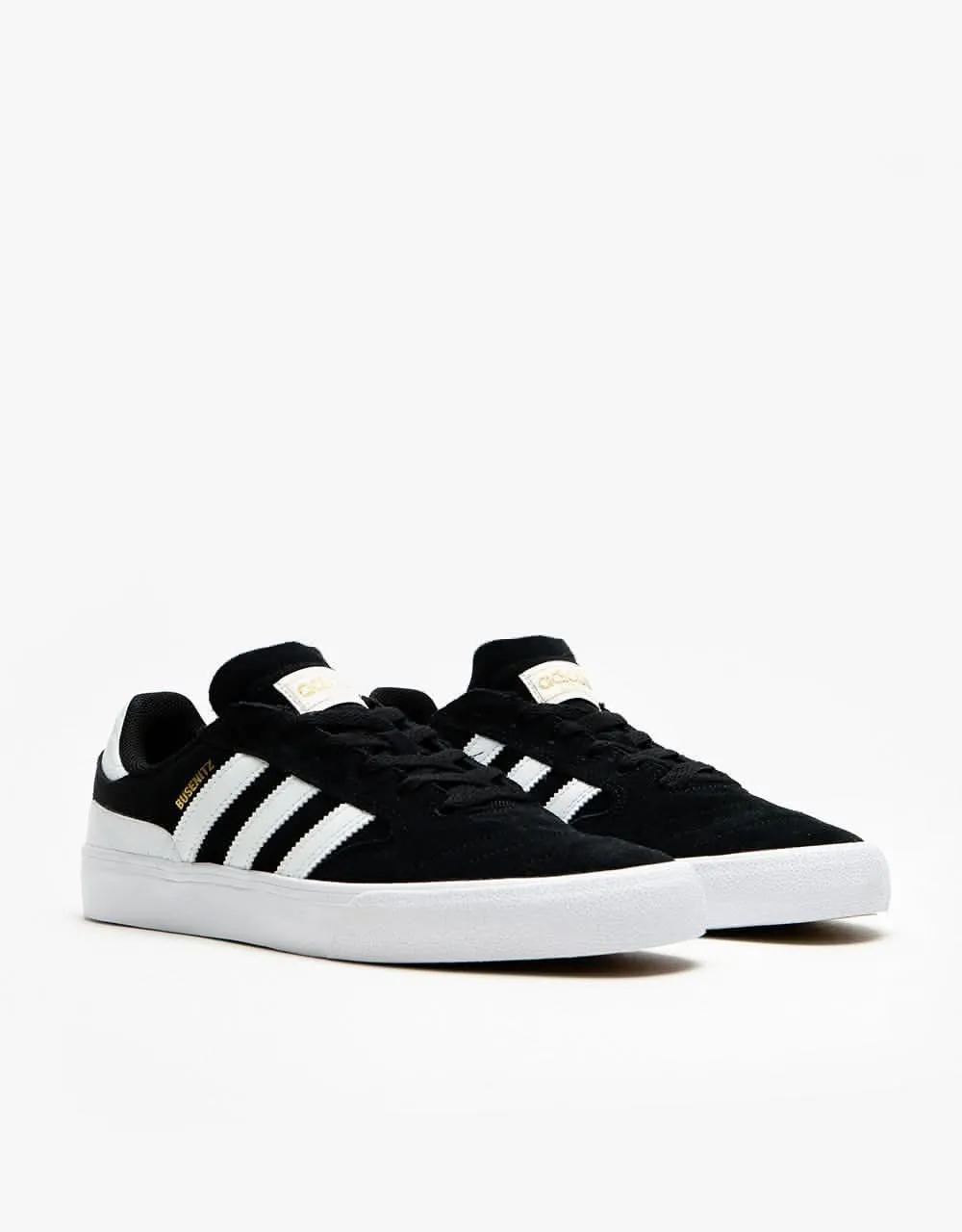 Adidas Busenitz Vulc II Skate Shoes - Core Black/White/Gum