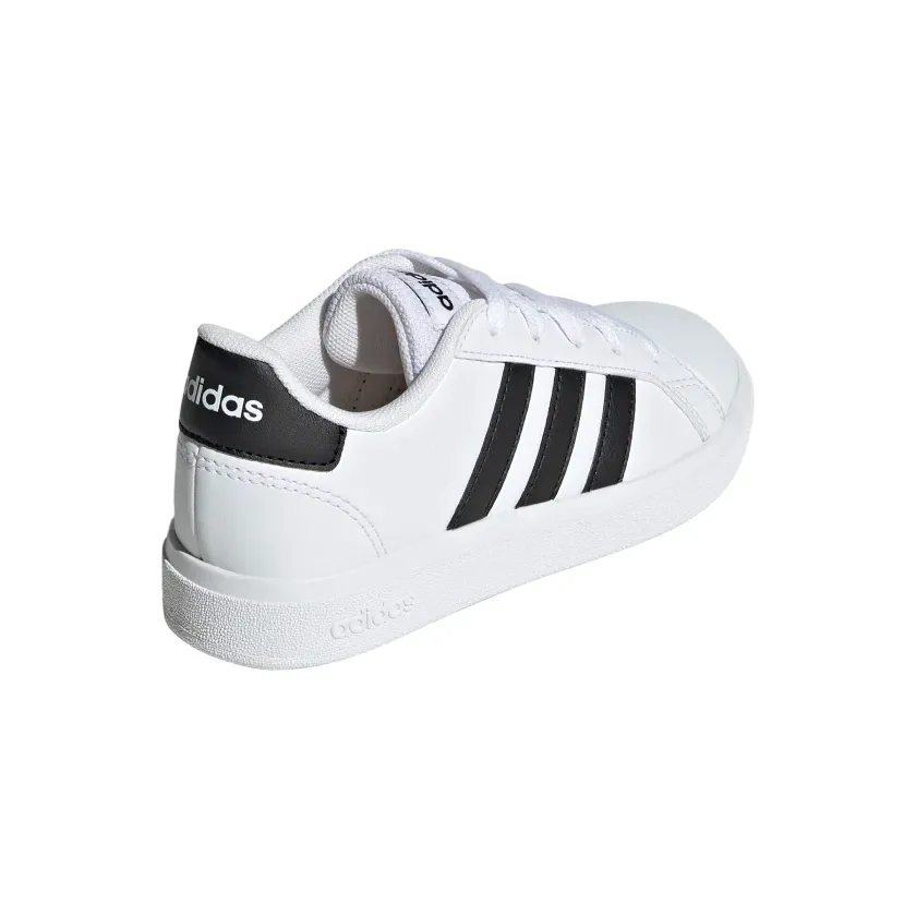 Adidas scarpa sneakers da ragazzi Grand Court 2.0 K GW6511 bianco nero