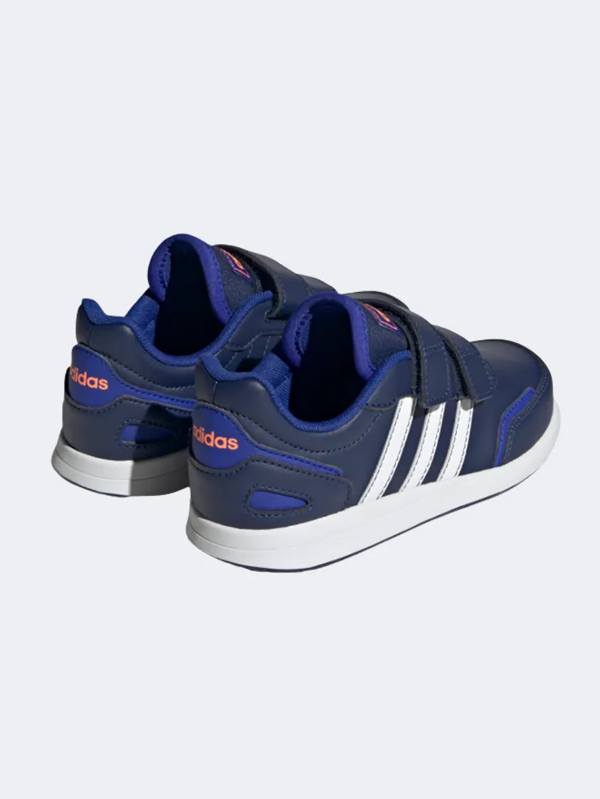 Adidas Vs Switch 3 Ps-Boys Running Shoes Dark Blue