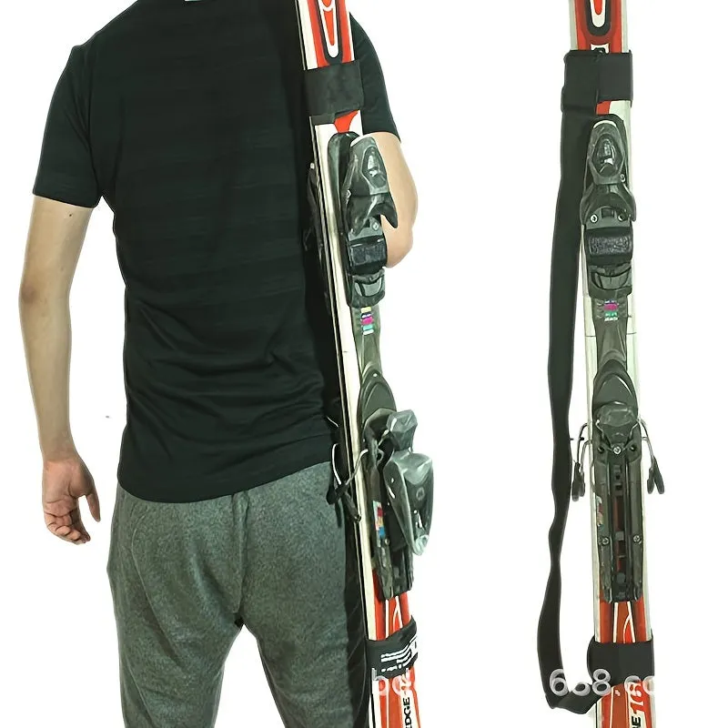 Adjustable Nylon Skiing Carrying Belt for Poles and Snowboards