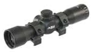 Aim Sports 4x32 Scope w- Mil-Dot Reticle (BLK)