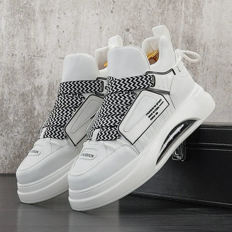 Air-cushion shoes white sports sneakers