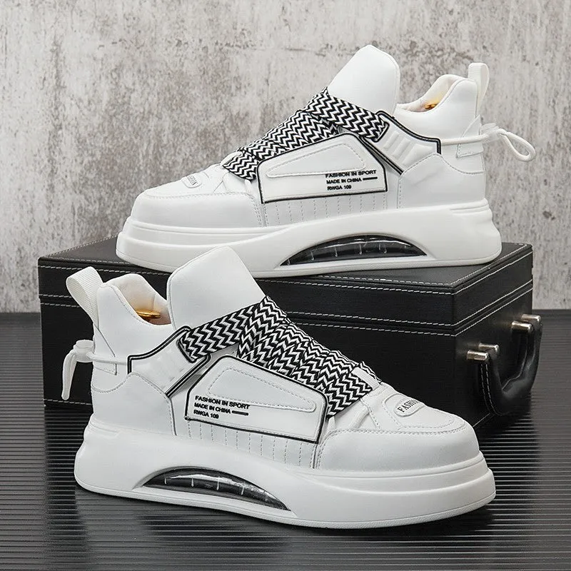 Air-cushion shoes white sports sneakers