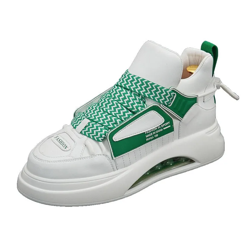 Air-cushion shoes white sports sneakers