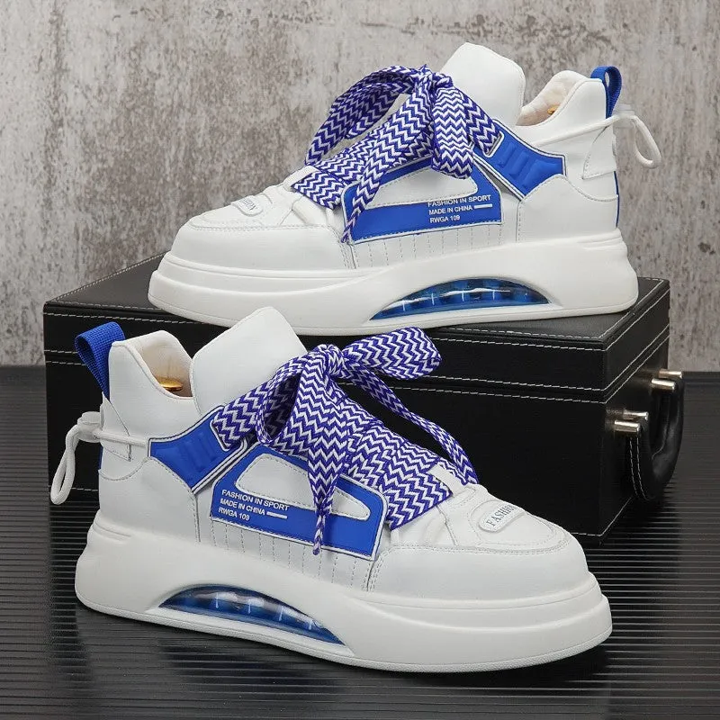 Air-cushion shoes white sports sneakers