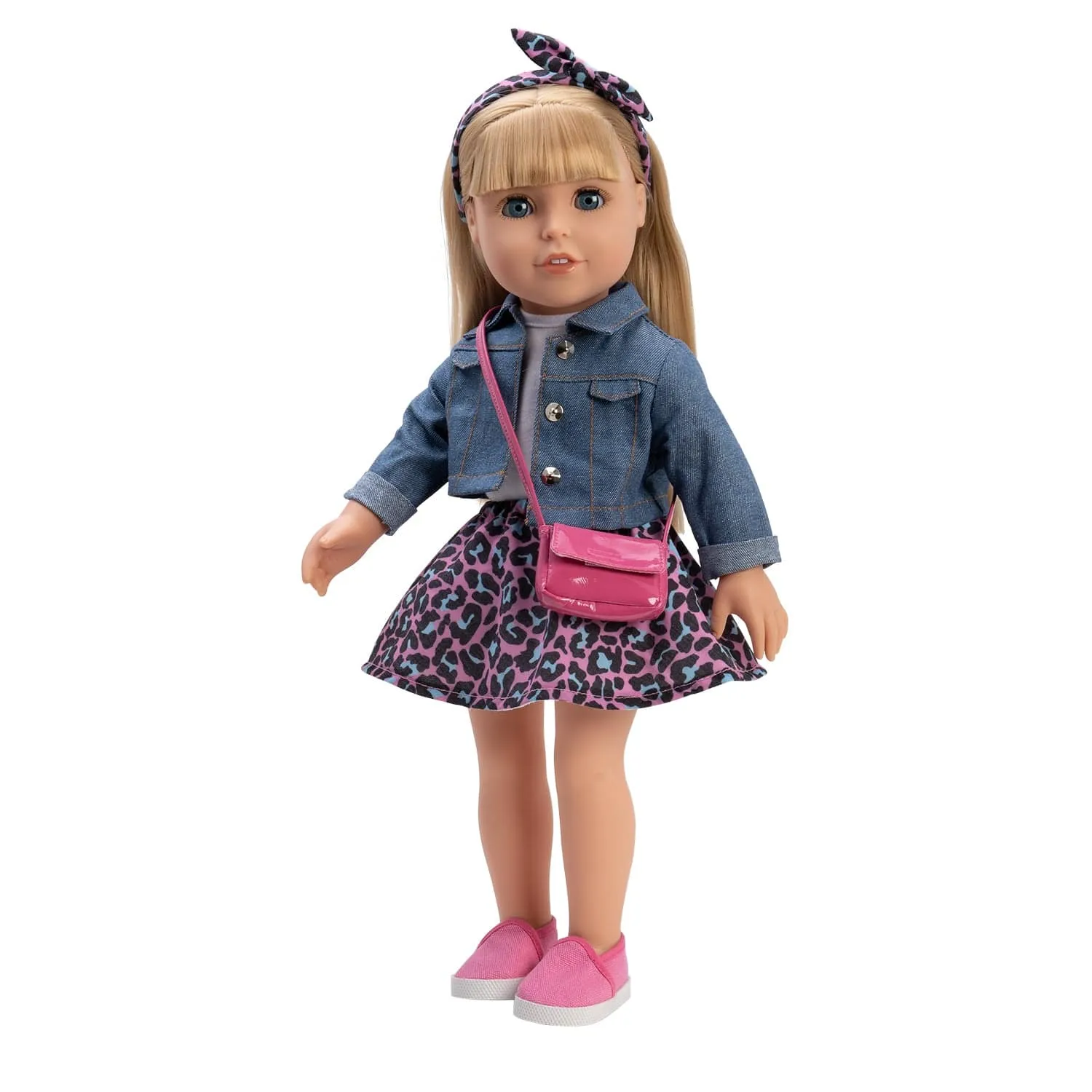 Amazing Girls 18 inch Doll Claire Cheetah Chic