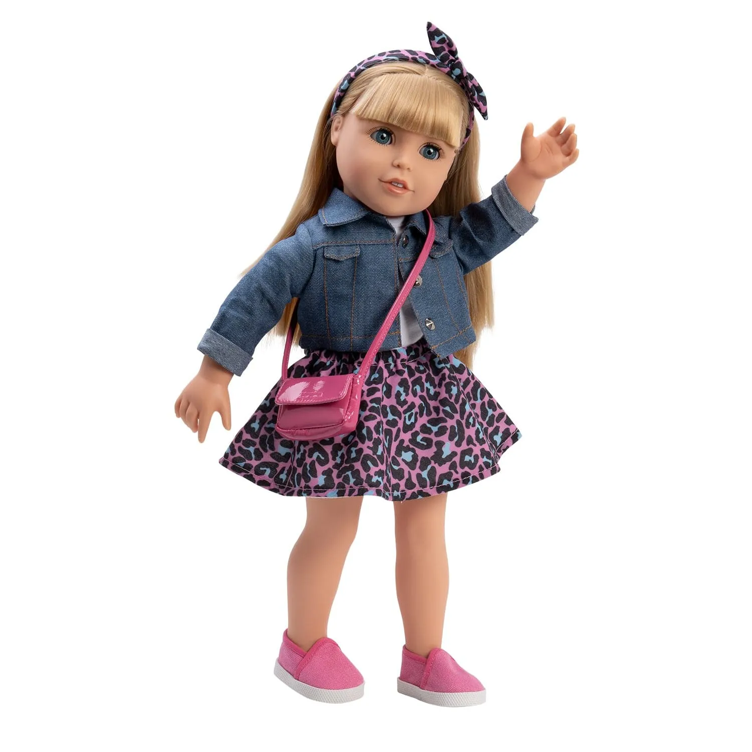 Amazing Girls 18 inch Doll Claire Cheetah Chic