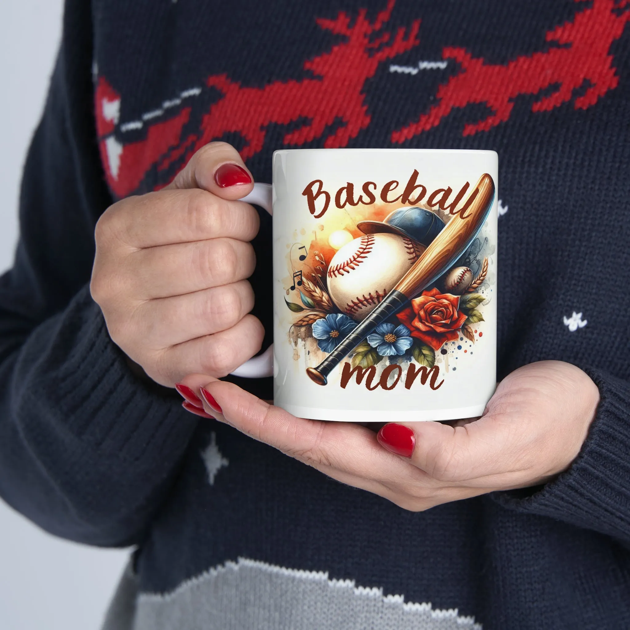 Baseball Mom Mug 11oz