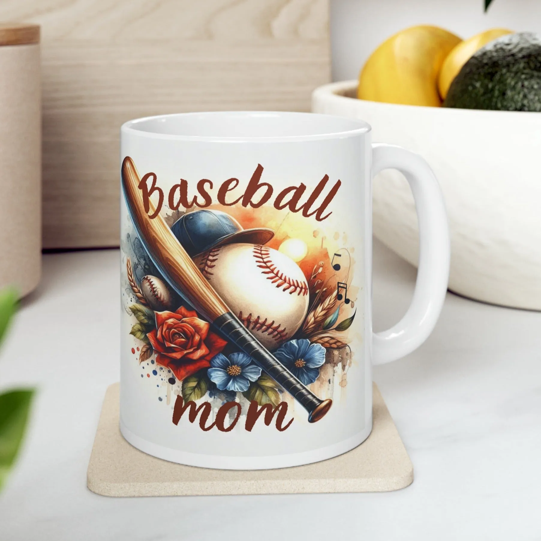 Baseball Mom Mug 11oz