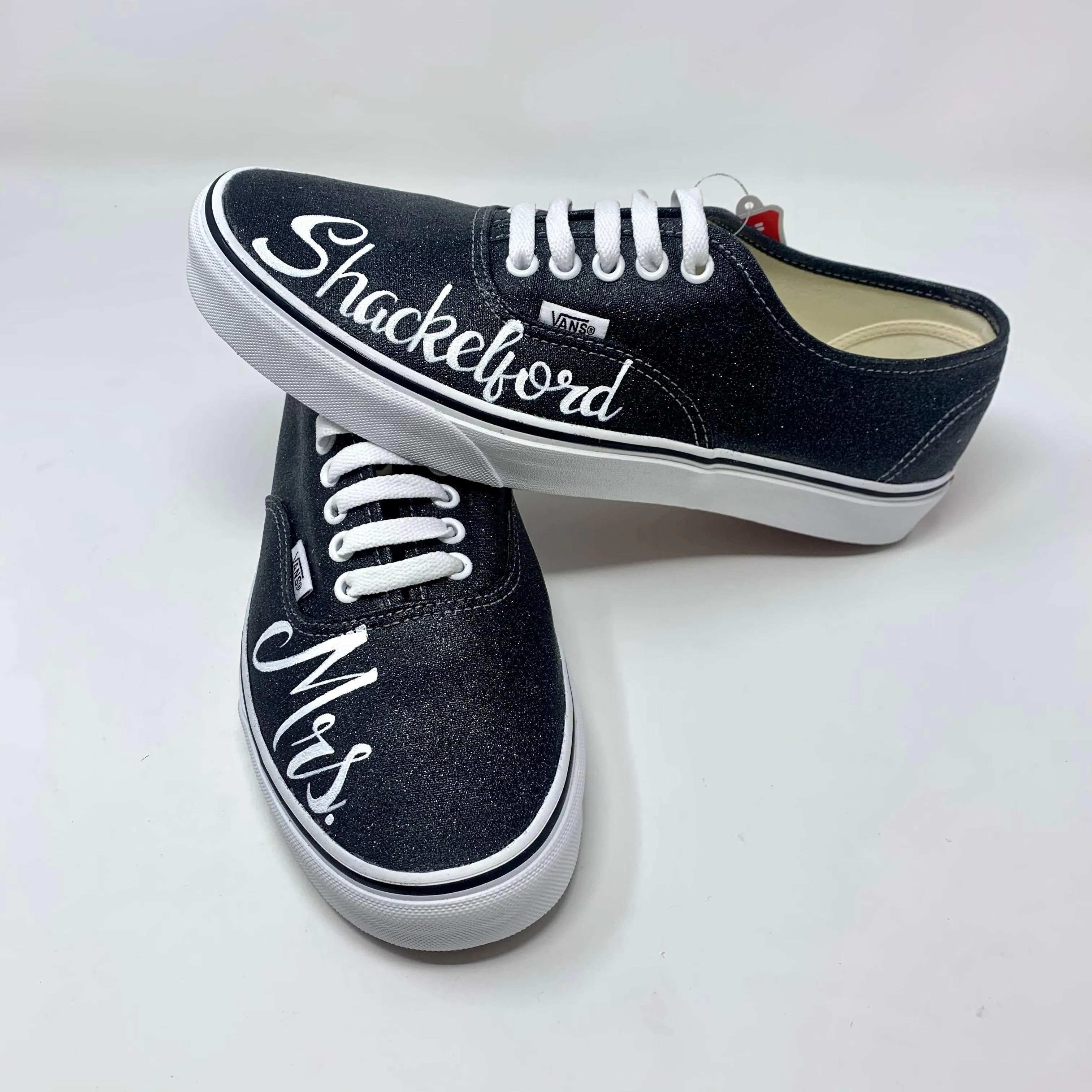 Black Bridal Vans