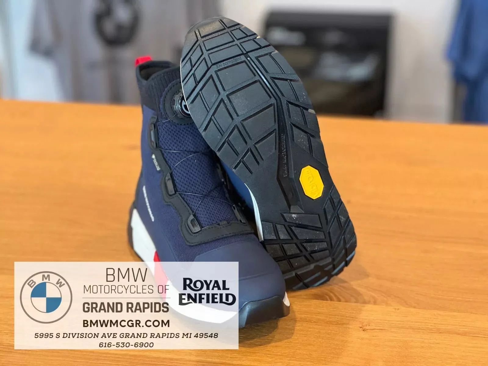 BMW MOTORRAD KAWIR GTX GORE-TEX® SNEAKERS - NIGHT BLUE