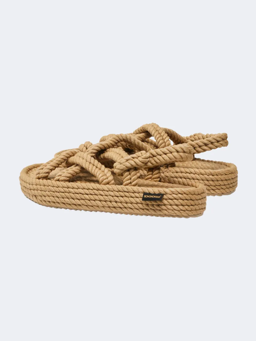 Bohonomad Bodrum Rope Women Lifestyle Sandals Beige