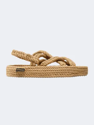 Bohonomad Bodrum Rope Women Lifestyle Sandals Beige