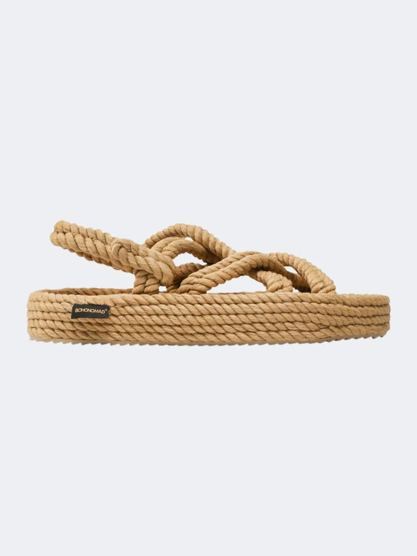 Bohonomad Bodrum Rope Women Lifestyle Sandals Beige