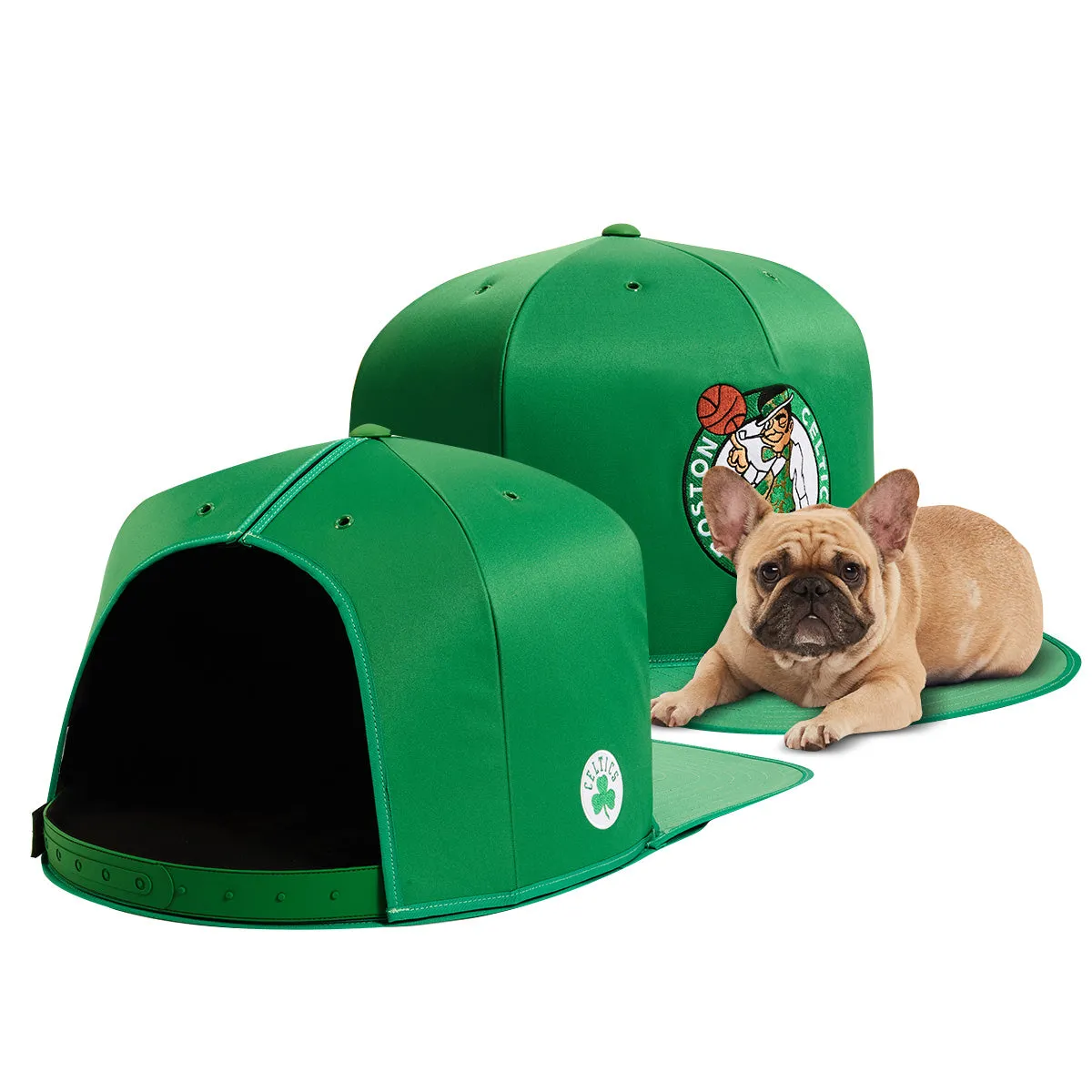 BOSTON CELTICS NAP CAP PREMIUM DOG BED