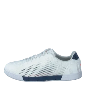 Breeze Tennis Knit White/ensign Blue