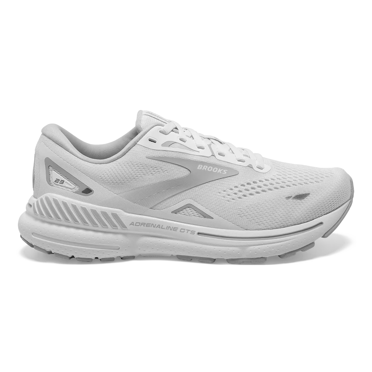 Brooks Adrenaline GTS 23 - White - Oyster - Silver