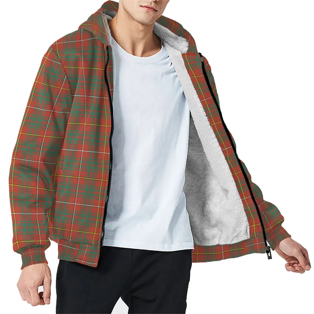 Bruce Ancient Tartan Sherpa Hoodie