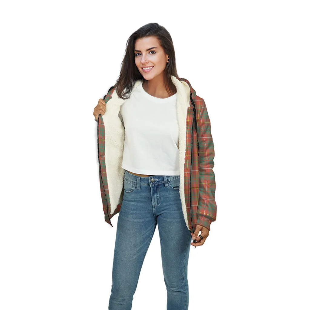 Bruce Ancient Tartan Sherpa Hoodie