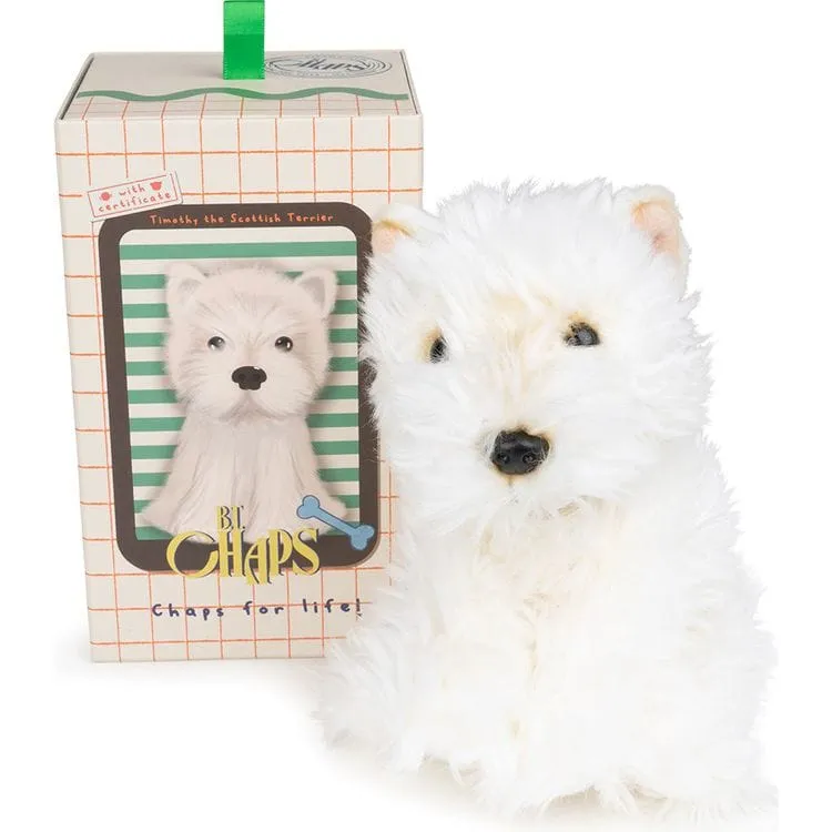 BT Chaps Timothy the Scottish Terrier Plush in Giftbox - 6.5"