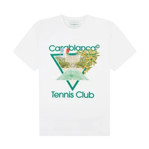 Casablanca White Tennis Club Icon T-Shirt