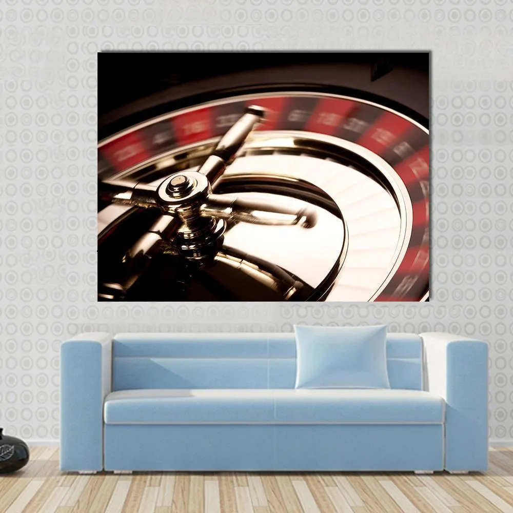 Casino Game Canvas Wall Art