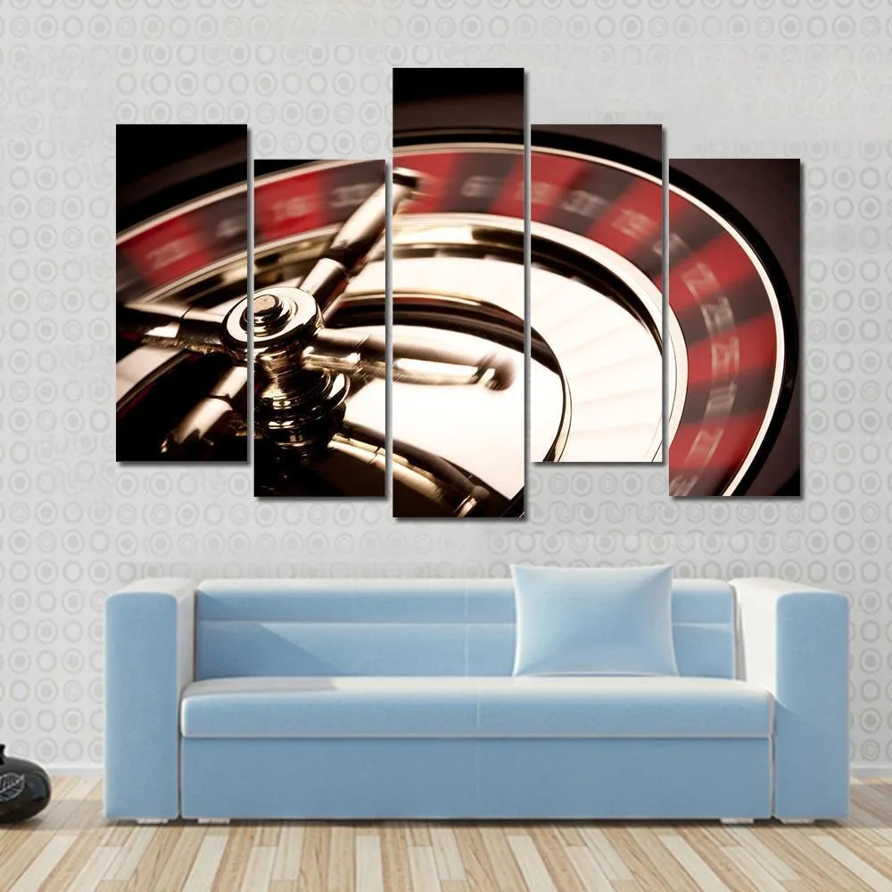 Casino Game Canvas Wall Art