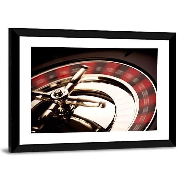 Casino Game Canvas Wall Art