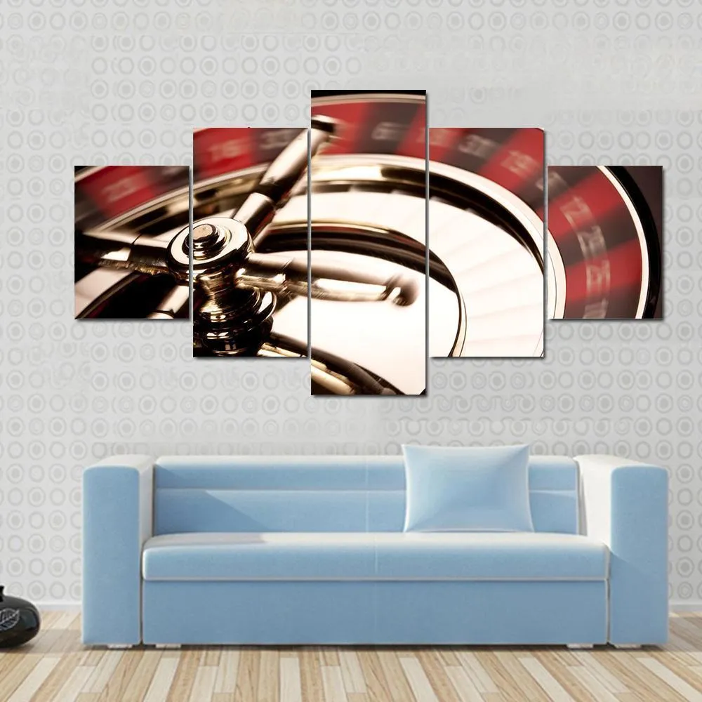 Casino Game Canvas Wall Art