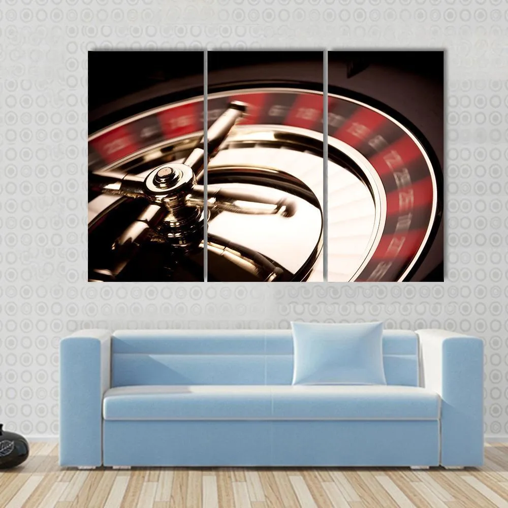 Casino Game Canvas Wall Art