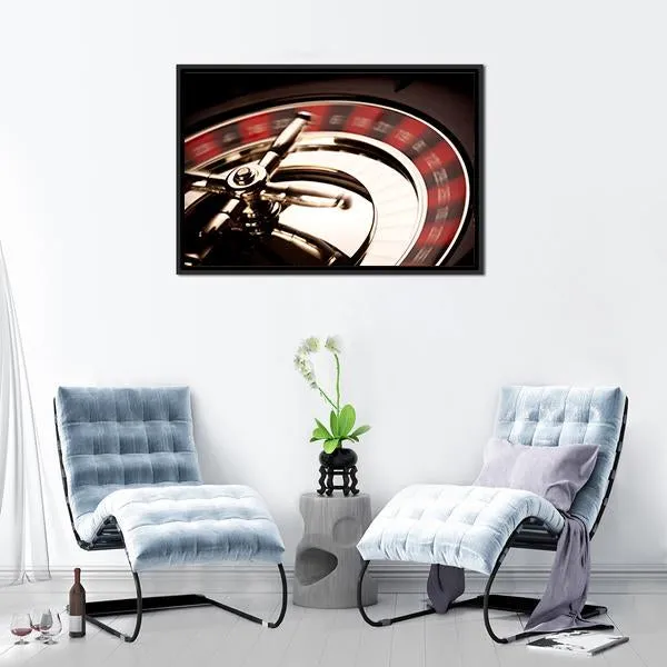 Casino Game Canvas Wall Art