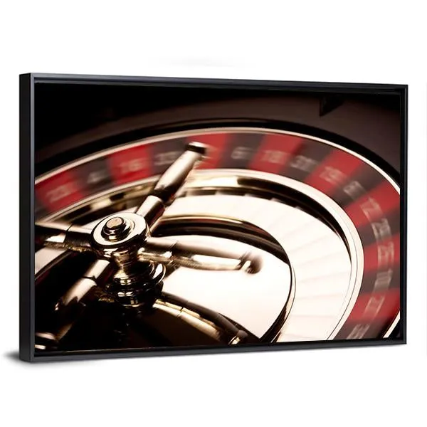 Casino Game Canvas Wall Art