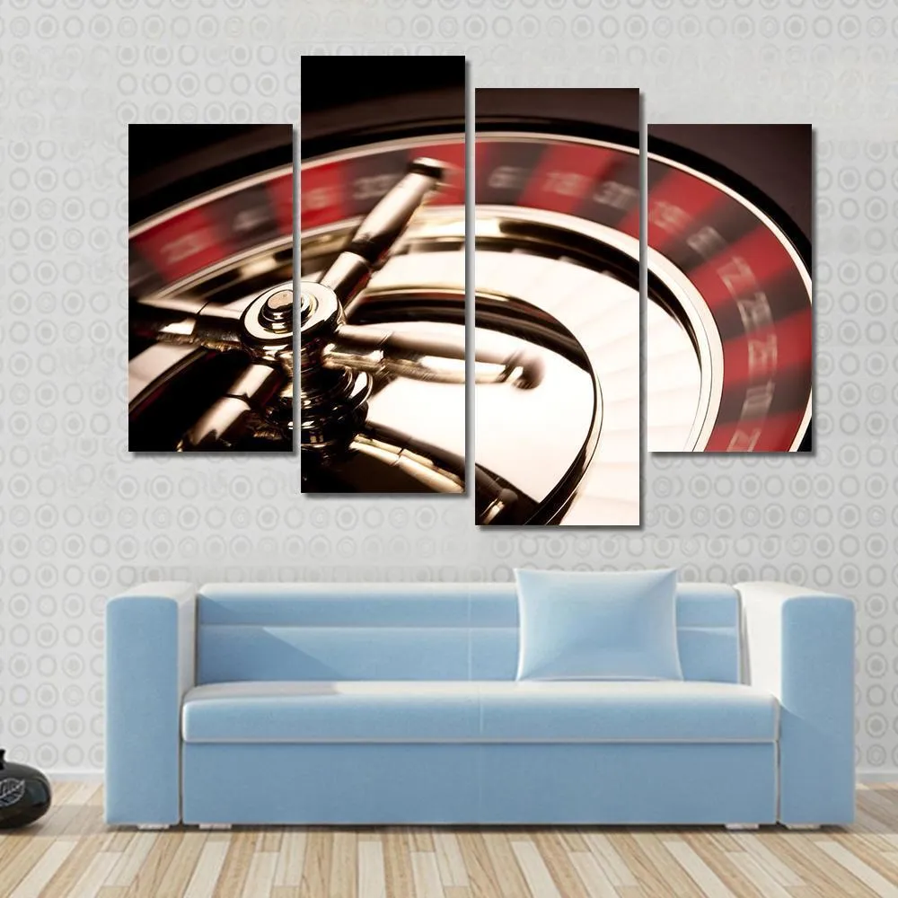 Casino Game Canvas Wall Art