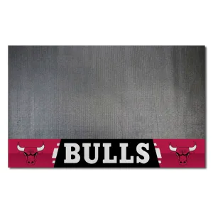 Chicago Bulls Vinyl Grill Mat - 26in. x 42in.