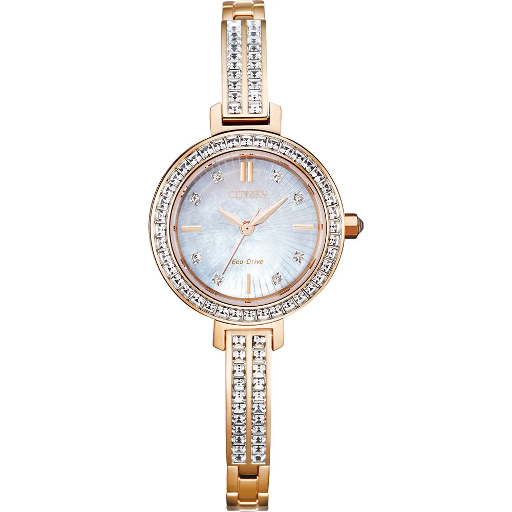 Citizen Eco-Drive Silhouette Crystal EM0863-53D