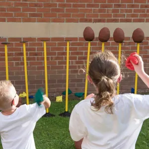 Coconut Shy Playground Game