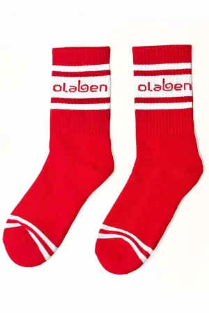 Cozine Quarter Sock - Red