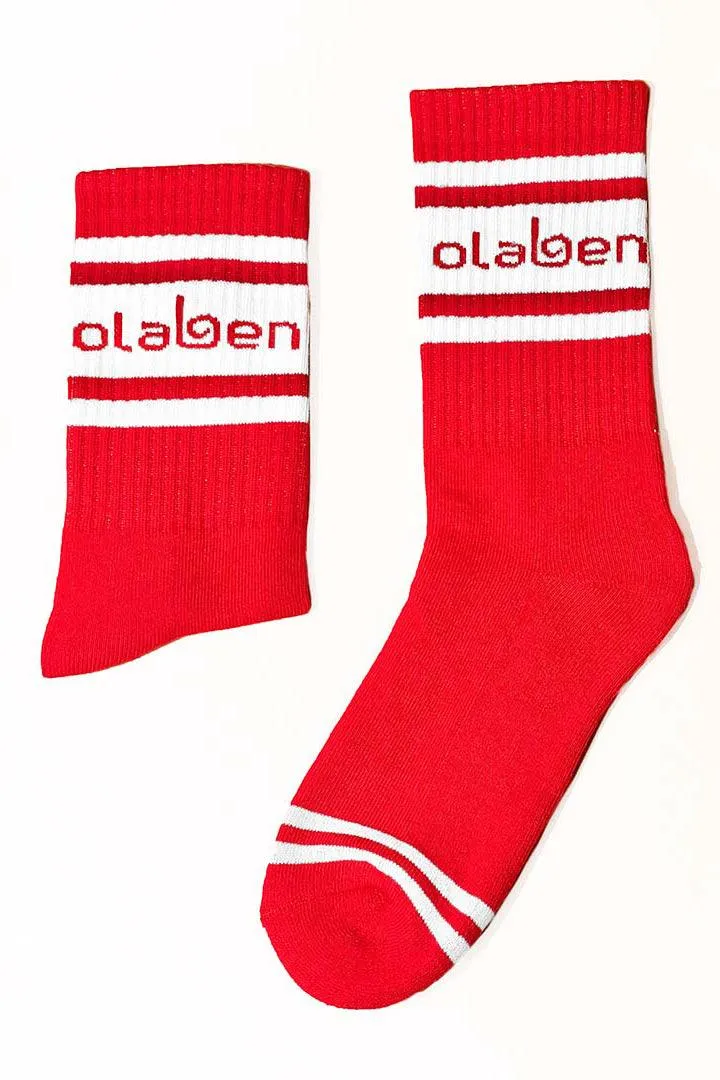 Cozine Quarter Sock - Red