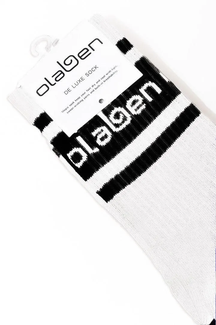 Cozine Quarter Sock - White