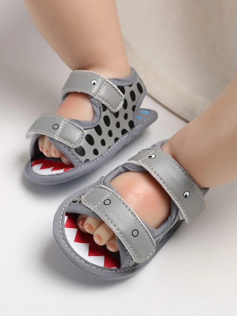 Cute Animal Style Shoes Velcro Baby Boy Sandal