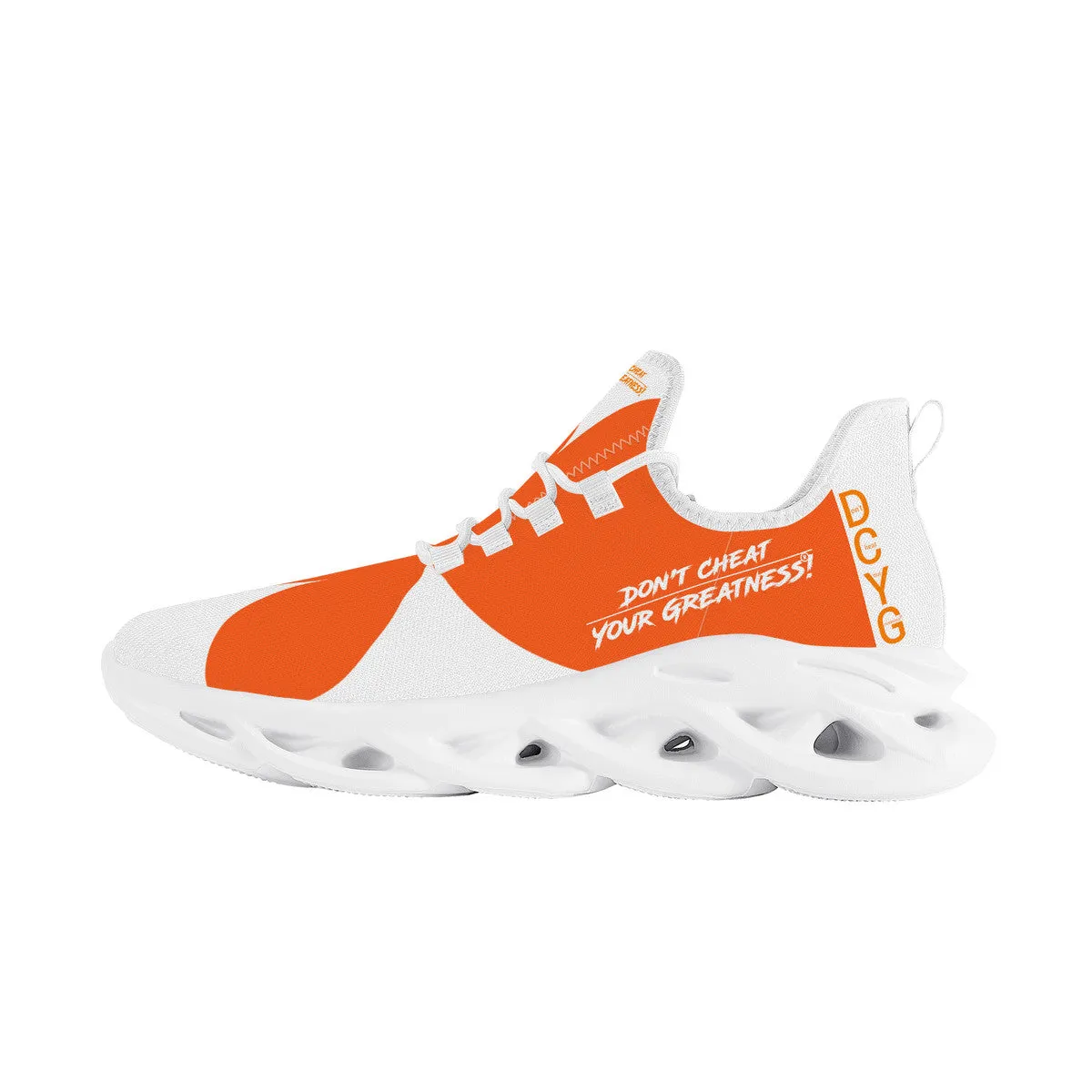 DCYG Orange & White 2nd Edition B  Flex Control Sneaker - White