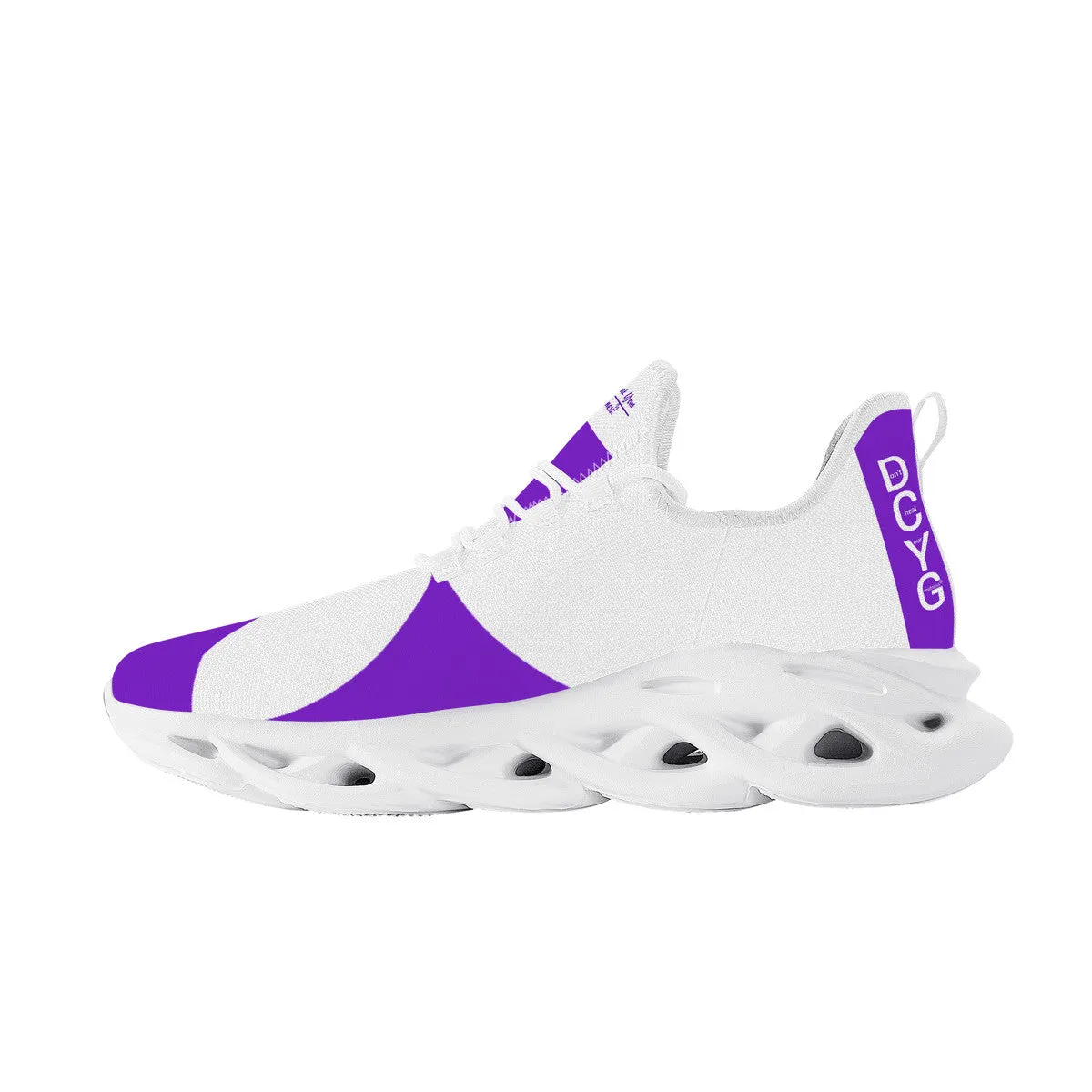 DCYG Purple & White 2nd Edition B Flex Control Sneaker - White