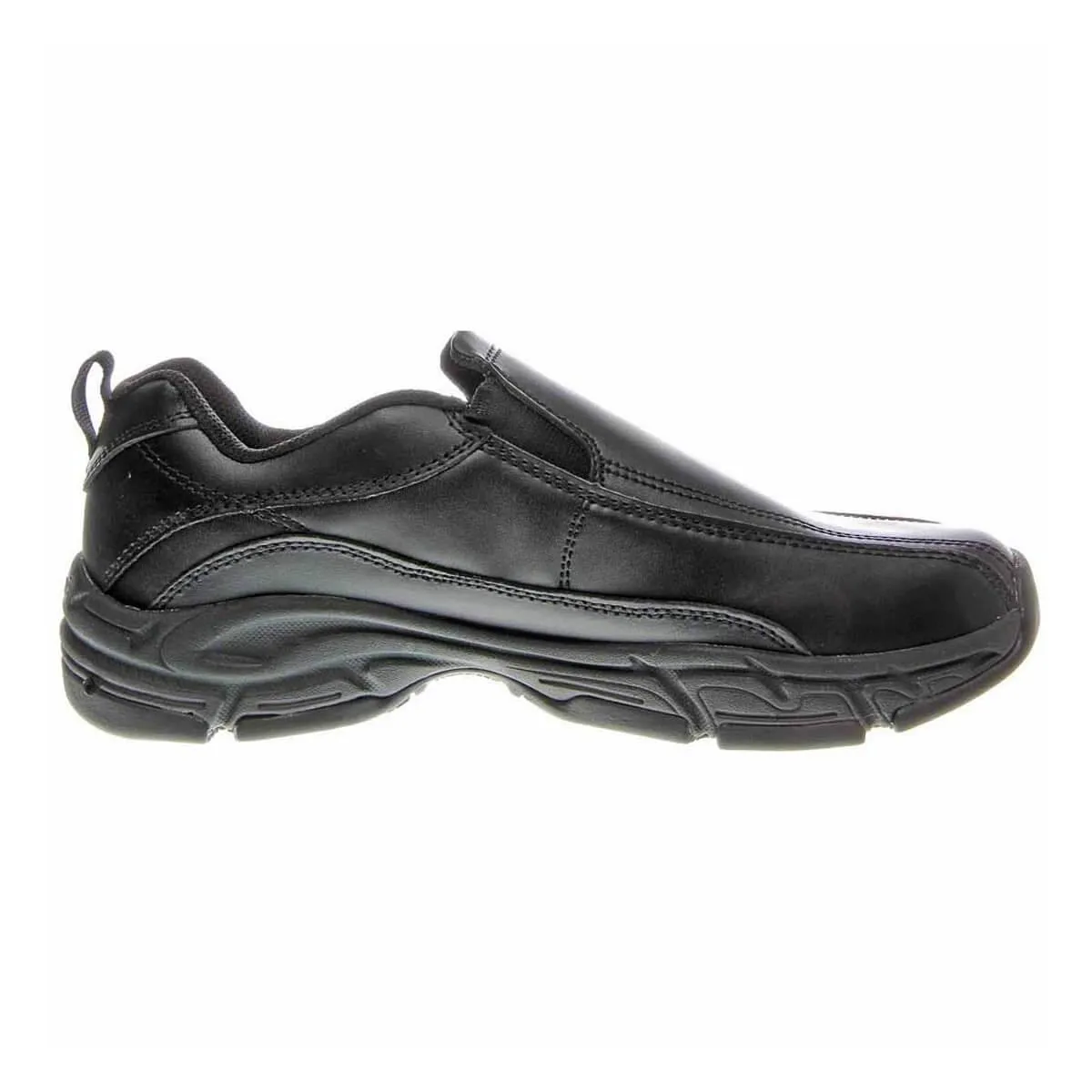 Dickies Men's Work Shoes - Slip Resisting Black Athletic Slip-On | SR4015