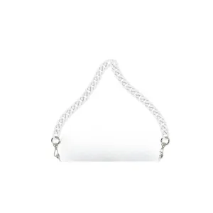 Enamel Purse Strap - Solid White