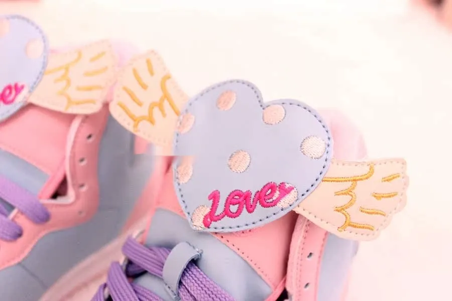 Fairy Kei High Top Shoes Sneakers