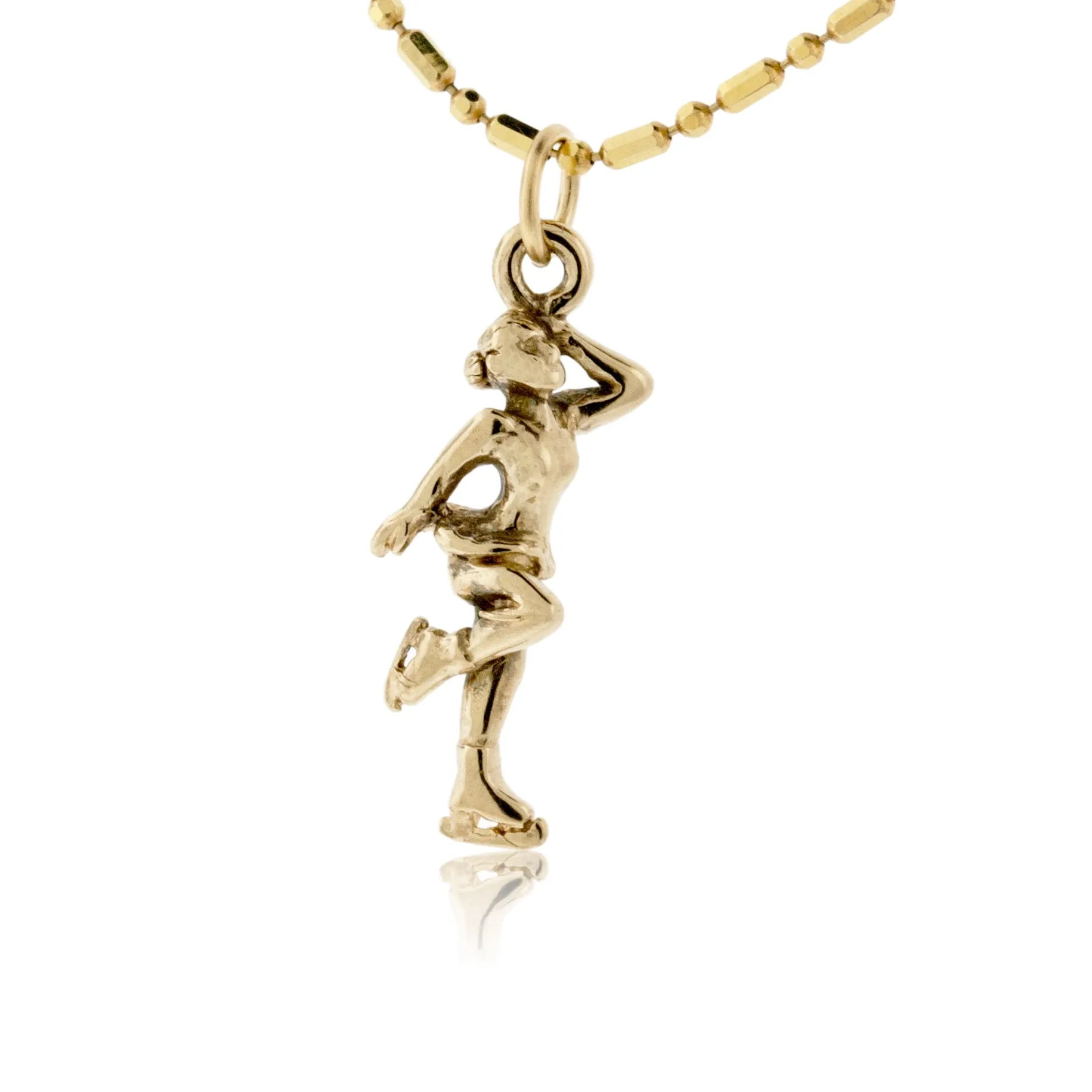 Figure Skater Charm