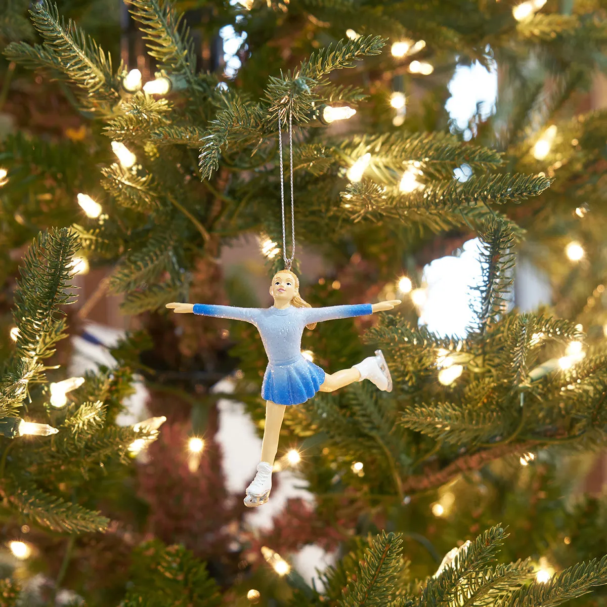 Figurine Skater Ornament