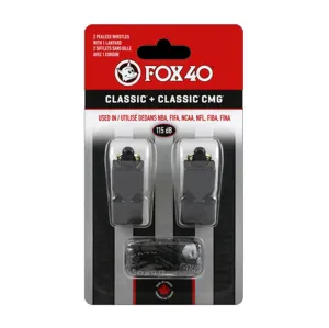 Fox 40 Classic CMG   Classic Whistle 2-pack